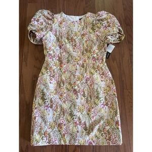 Clover and Sloane Dress Size 12 Ivory Embroidered Garden Party Wedding NWT‎